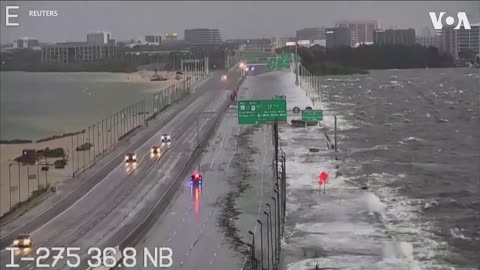 Hurricane Idalia Hits Florida's Gulf Coast| VOA News