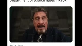 McAfee explains tik tok ban