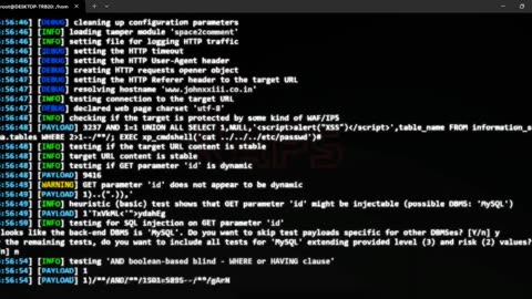 SQLI - Website Database Extraction - Sqlmap | Vulnerable Id Param