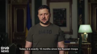 Zelensky claims Russia planted possible explosives at nuclear power plant (English subtitles)