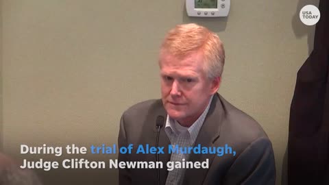 Judge Clifton Newman and disgraced lawyer Alex Murdaugh