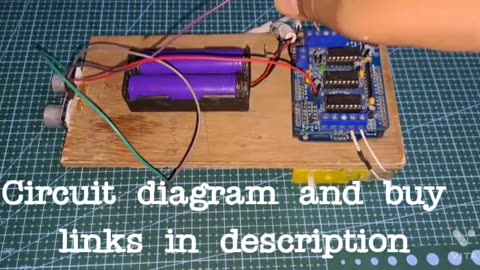 How to make an Obstacle avoiding car without servo motor. #diy