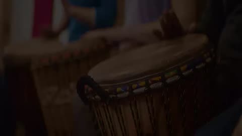 Drum music for relaxing