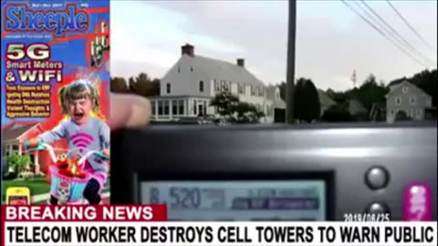 Telecom Workers Torching Cell Towers