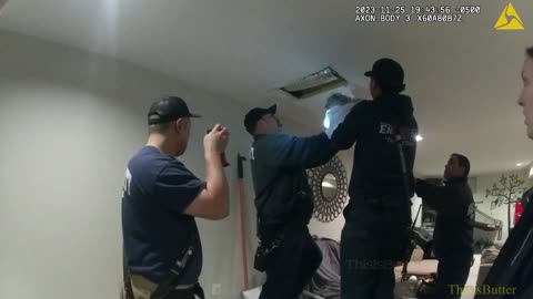 Bodycam shows officers rescue dog trapped in HVAC air vent in Fairfax County