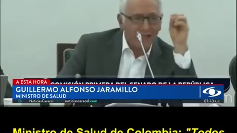 Colombia, vacunas experimentales covid 19. Ministro de Salud.