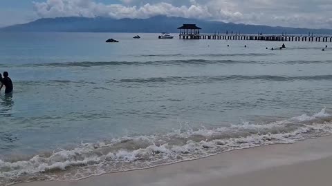 The beautiful Malamawi Beach, Basilan in the Philippines