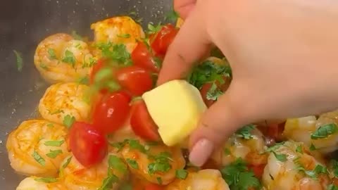 Shrimp pasta 🍝😲😍#lemon#shrimp#pasta
