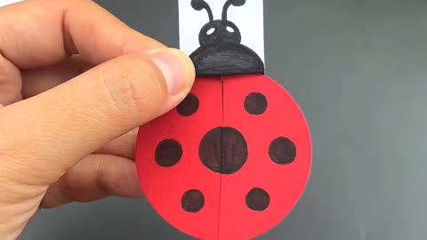 How to Make a Paper Bug with Flapping Wings: DIY Tutorial