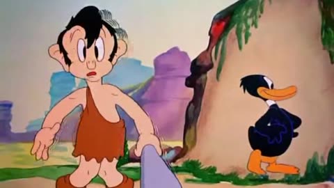 Daffy Duck and the Dinosaur #popcoorn #cartoon #daffyduck