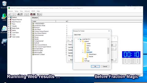 Fraction Magic Vote and Election Rigging