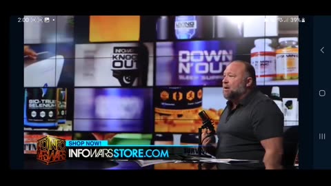 Alex Jones warning