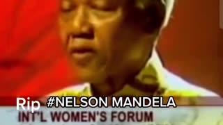 Nelson Mandela spoke the real fact about the USA. Watch it.