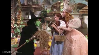 Dorothy Arrives in OZ; The RUBY SLIPPERS scene : THE WIZARD OF OZ (1939)