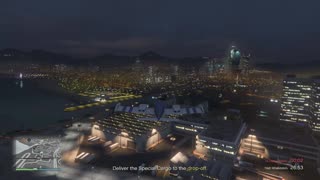 GTA V - Our Online Girl Makes Another Successful Delivery Of Special Cargo Goods Grand Theft Auto 5