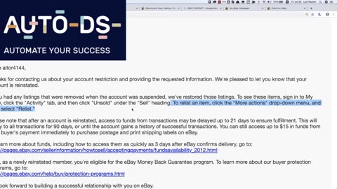 eBay Account Got Suspended! Here is Exactly What I Did To Get It Reinstated