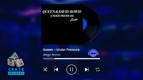 Queen - Under Pressure (Mega Remix) | Crate Records