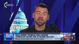 Jack Posobiec: Recent poll reveals that American values are in SEVERE decline.