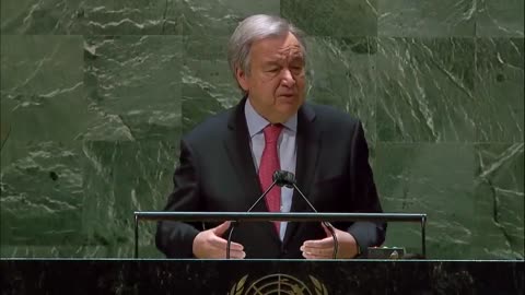EVIL UN - 'We don’t have a moment to lose' - UN Chief