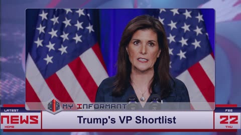 Trump's VP Shortlist Revealed