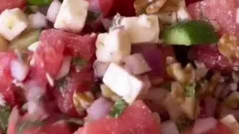 Watermelon Feta Salad