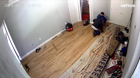 Empire Today, SlipShod & Half-ass Oak Floor Installation--Time Lapse