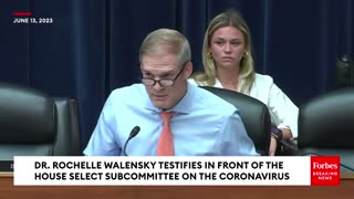 Jim Jordan Brutally Confronts Fmr CDC Dir Rochelle Walensky with Her Past False Statements