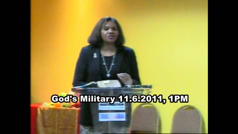 God's Military 11.6.2011, 1PM-FB