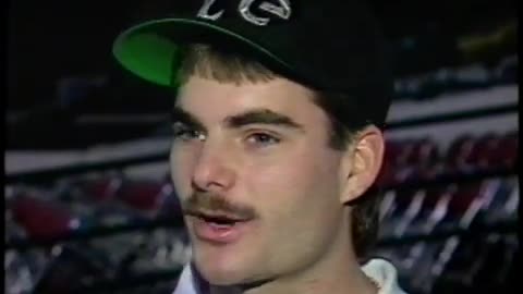 March 30, 1993 - NASCAR Rookie Jeff Gordon is Interviewed