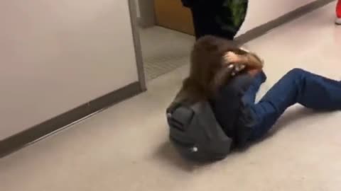 Transgender male student beats the heck out of a female middle schooler