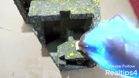 Home made Styrofoam and cement mini water fountain|Realtips4|Entertainment|2024|