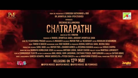 Chatrapathi - official teaser trailer | in cinema 12 May 2023 (720p)