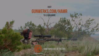 Gunwerks HAMR SLAYS Steel at 2,377 Yards