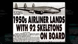Believe it or not. Plane Landed With 92 Skeletons on Board
