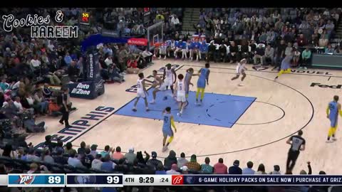 Dillon Brooks Highlights Grizzlies vs. Thunder 7th Dec 2022