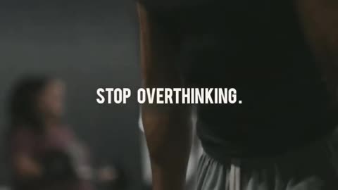Motivation 💎 Stop Overthinking 🤔 | #shorts