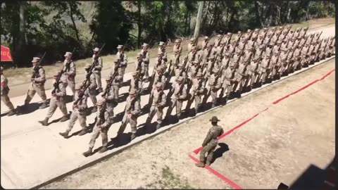 40 Minutes of USMC Marching Manual COD Sgt Gaines