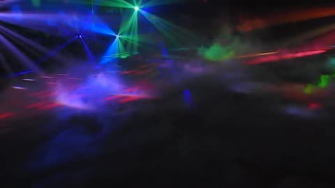 Fog Chiller light Show - Bose Einstein Fog Chiller in action