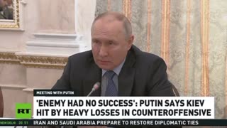 Putin says Ukraine has taken “catastrophic” losses