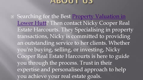 Best Property Valuation in Lower Hutt