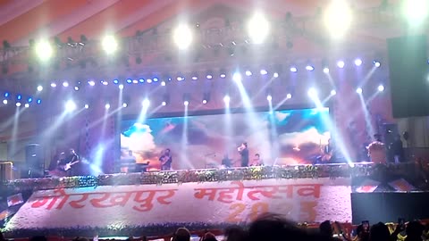 Kailash kher Live Show Stage Gorkhapur