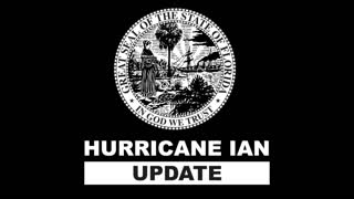 Governor DeSantis Delivers an Update on Hurricane Ian at Frank Rendon Park
