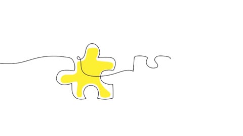 How to draw jigsaw puzzle piece very easy