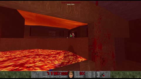 Brutal Doom - Thy Flesh Consumed - Hard Realism - Pistol Start - Unruly Evil (E4M4)