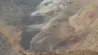 Mine collapse in China