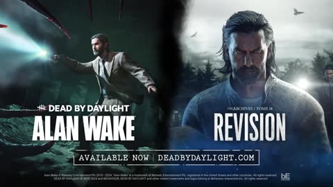 Dead by Daylight - Alan Wake + Tome 18: REVISION Reveal Trailer | PS5 & PS4 Games