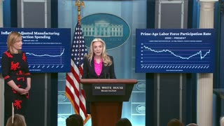 EARLIER: White House Deputy Press Secretary Olivia Dalton briefing reporters & taking questions...