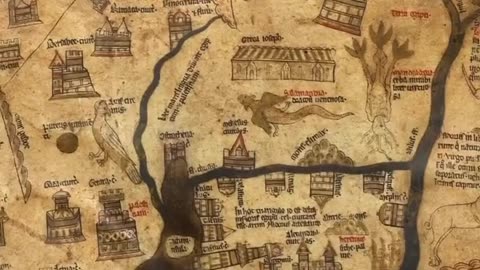 Part: 1: MAPPAS MUNDI - THE HEREFORD MAP‼️