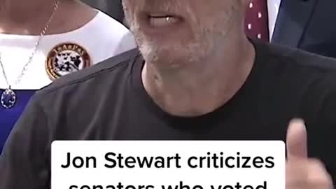 Jon Stewart criticizes.senators who voted against toxic burn pit bill