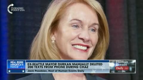 Ex-Seattle Mayor Deleted 200 Texts from Her Phone While People Were Being Murdered During CHAZ